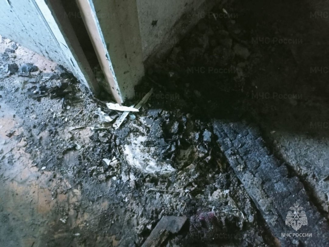 В г. Завитинске огнеборцы ликвидировали пожар в квартире